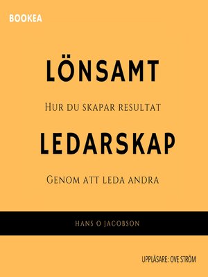 cover image of Lönsamt ledarskap